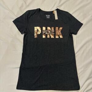 PINK Victoria secret Knit Short Sleeve Perfect T-Shirt
